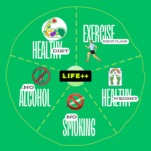 5 pillers of healthy lifestyle